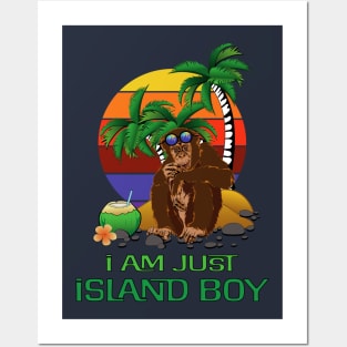 I'm an Island Boy Posters and Art